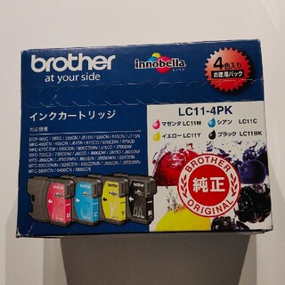 brother インクカートリッジ LC11-4PK 4色(その他)