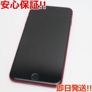 アイフォーン(iPhone)の美品 SIMフリー iPhone8 PLUS 64GB レッド 白ロム (スマートフォン本体)