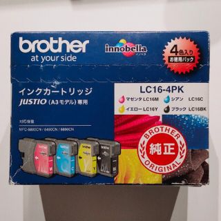 brother インクカートリッジ LC16-4PK 4色(その他)