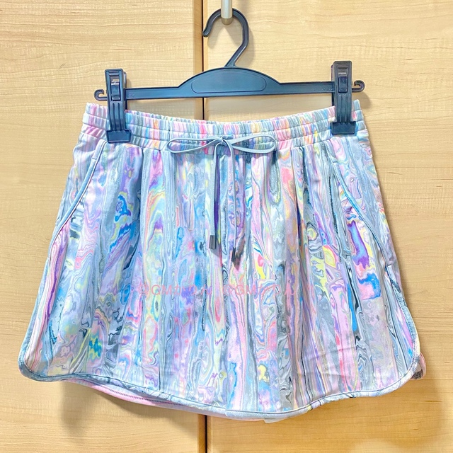 mame(マメ)の【新品】mame/Marble Print Rashguard Shorts 2 レディースのパンツ(その他)の商品写真