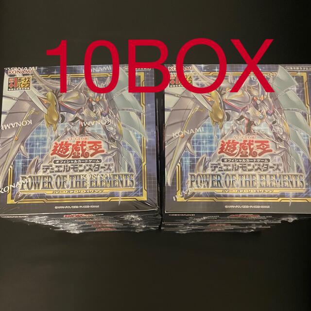 Box/デッキ/パック遊戯王　POWER OF THE ELEMENTS パワーオブジエレメンツ