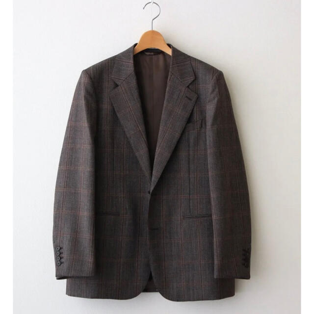 AURALEE(オーラリー)のウタマロさん専用AURALEE  WOOL CHECK JACKET  メンズのジャケット/アウター(テーラードジャケット)の商品写真