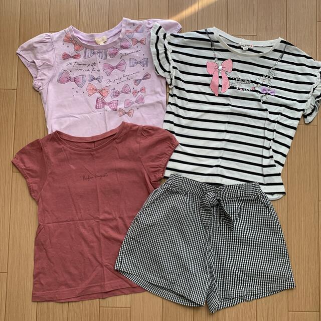 anyFAM(エニィファム)のTシャツ・パンツセット キッズ/ベビー/マタニティのキッズ服女の子用(90cm~)(Tシャツ/カットソー)の商品写真