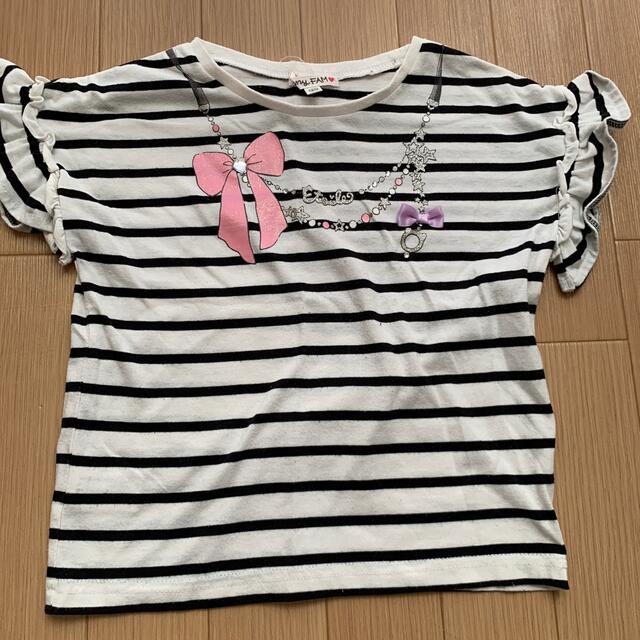 anyFAM(エニィファム)のTシャツ・パンツセット キッズ/ベビー/マタニティのキッズ服女の子用(90cm~)(Tシャツ/カットソー)の商品写真