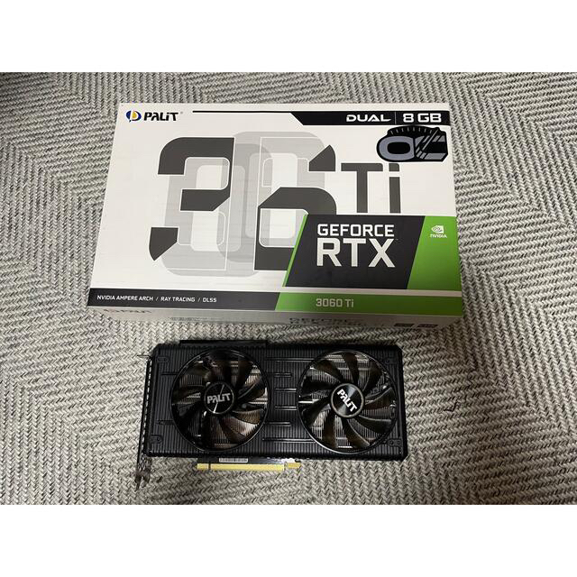 Palit GeForce RTX 3060ti 8GB LHR版 グラボ