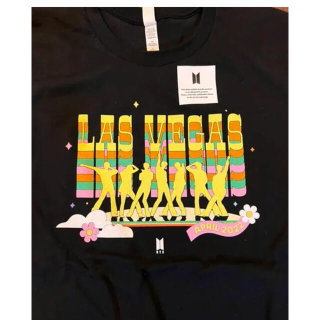 防弾少年団(BTS) - bts ラスベガス ポップアップストア限定Tシャツ M
