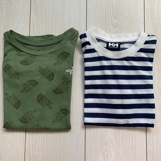 ノースフェイス(120)　ヘリーハンセン(130)　tｼｬﾂ キッズ/ベビー/マタニティのキッズ服男の子用(90cm~)(Tシャツ/カットソー)の商品写真