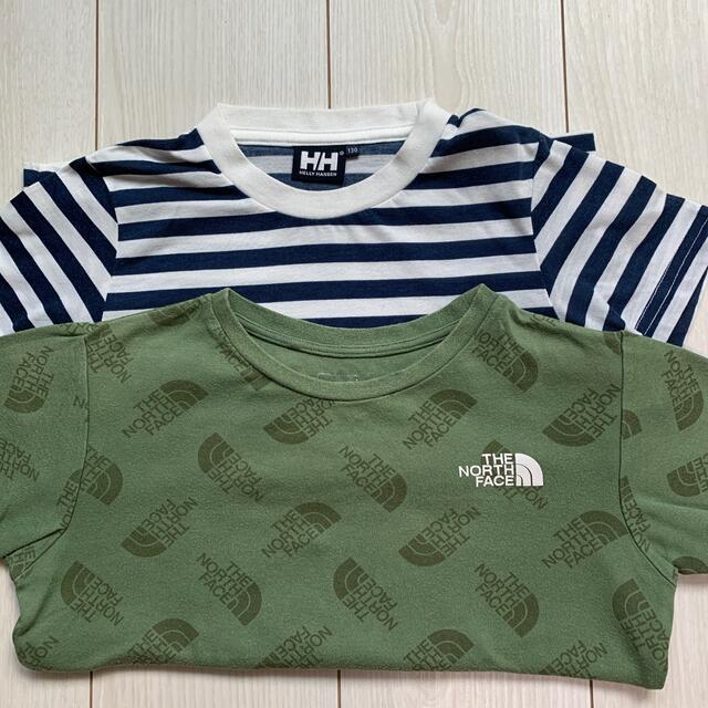 ノースフェイス(120)　ヘリーハンセン(130)　tｼｬﾂ キッズ/ベビー/マタニティのキッズ服男の子用(90cm~)(Tシャツ/カットソー)の商品写真