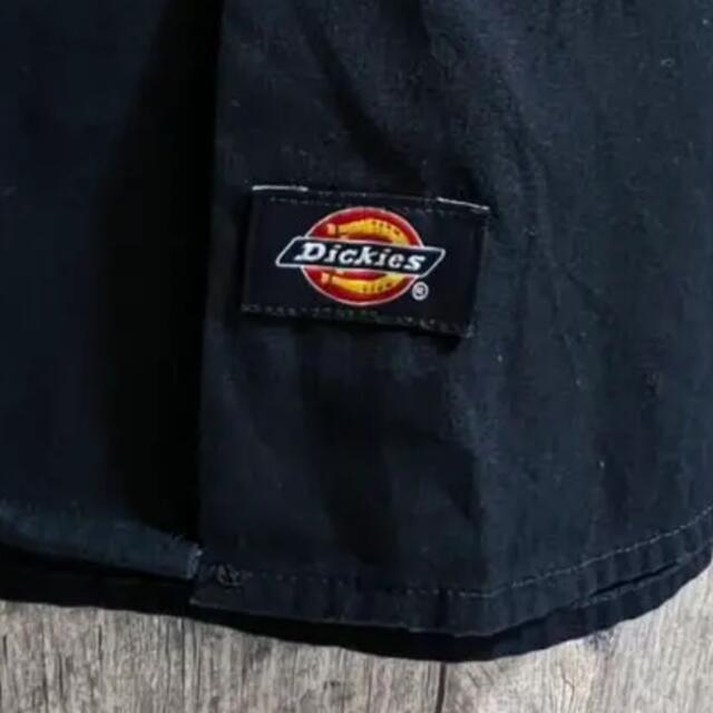 Dickies(ディッキーズ)のXLサイズ　USA古着　Dickies ワークシャツ　企業ロゴ　キャンプ メンズのトップス(シャツ)の商品写真