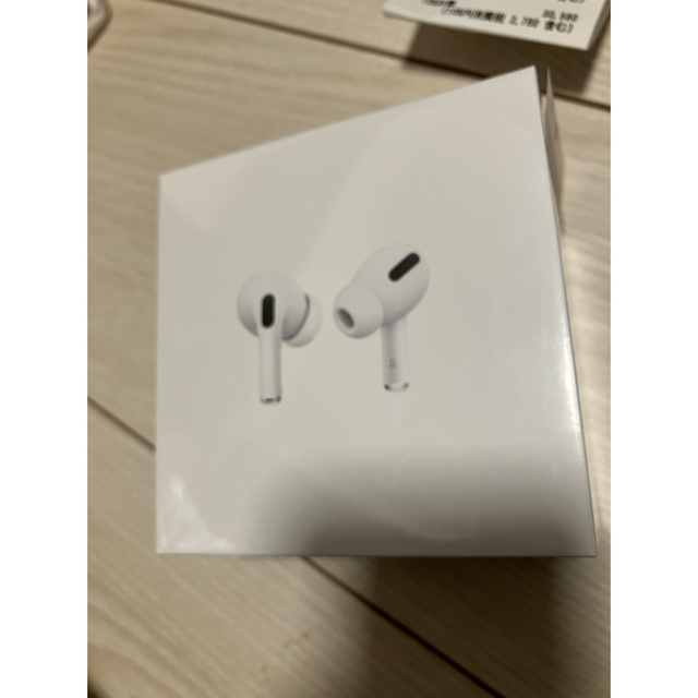 最終値下げ【新品・未開封】純正 Air Pods Pro エアポッズ・プロヘッドフォン/イヤフォン