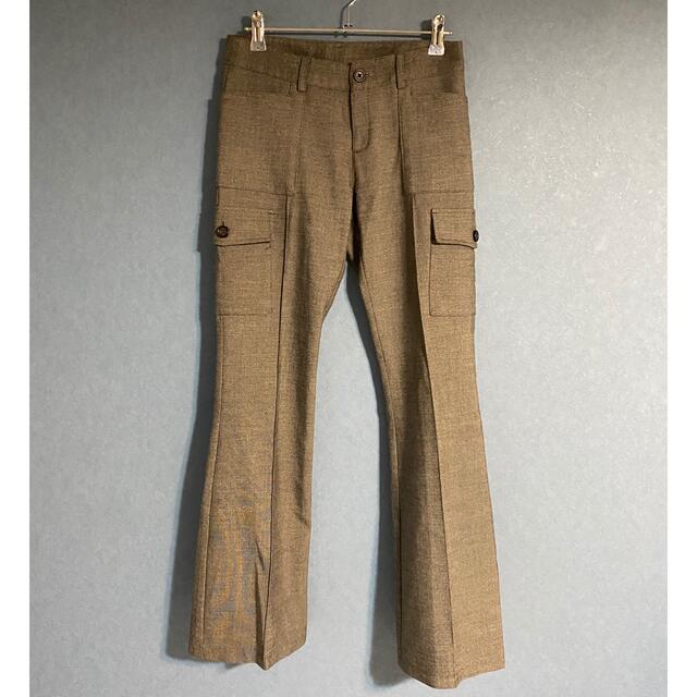 00s vintage flare cargo pants