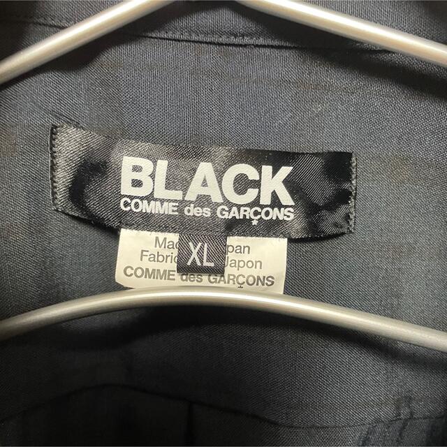 BLACK COMME des GARCONS(ブラックコムデギャルソン)の21AW ブラックコムデギャルソン チェックシャツ グリーン ネイビー メンズのトップス(シャツ)の商品写真