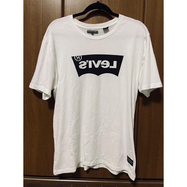 Levi's(リーバイス)の【美品】Levi's LINE 8(リーバイス)★反転ロゴ★半袖Tシャツ★白M★ メンズのトップス(Tシャツ/カットソー(半袖/袖なし))の商品写真