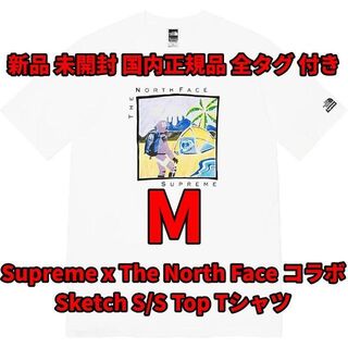 シュプリーム(Supreme)のSupreme x The North Face Sketch Tシャツ M(Tシャツ/カットソー(半袖/袖なし))