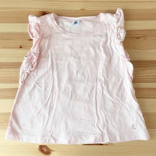 プチバトー(PETIT BATEAU)のプチバトー  ノースリーブ  Tシャツ  4ans(Tシャツ/カットソー)