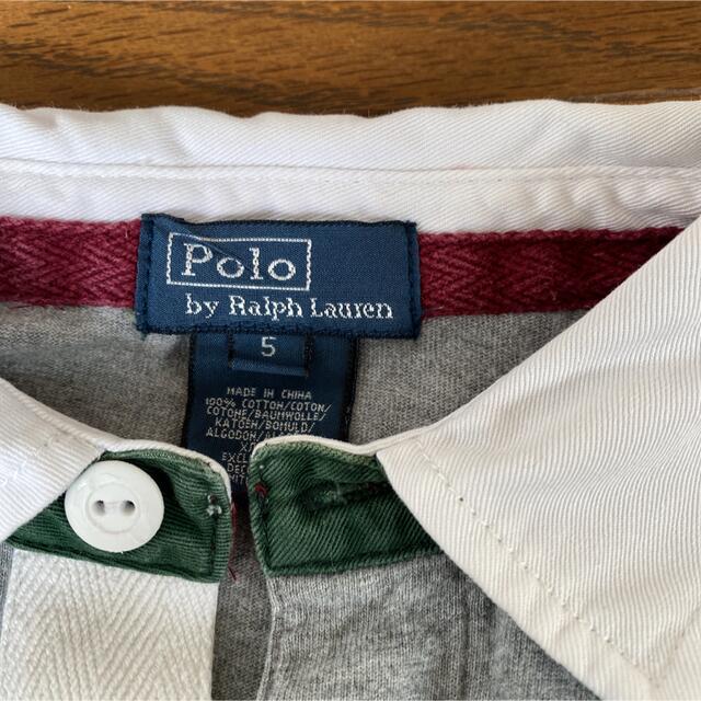 POLO RALPH LAUREN(ポロラルフローレン)のラルフローレン　ポロシャツ　110 キッズ/ベビー/マタニティのキッズ服男の子用(90cm~)(Tシャツ/カットソー)の商品写真