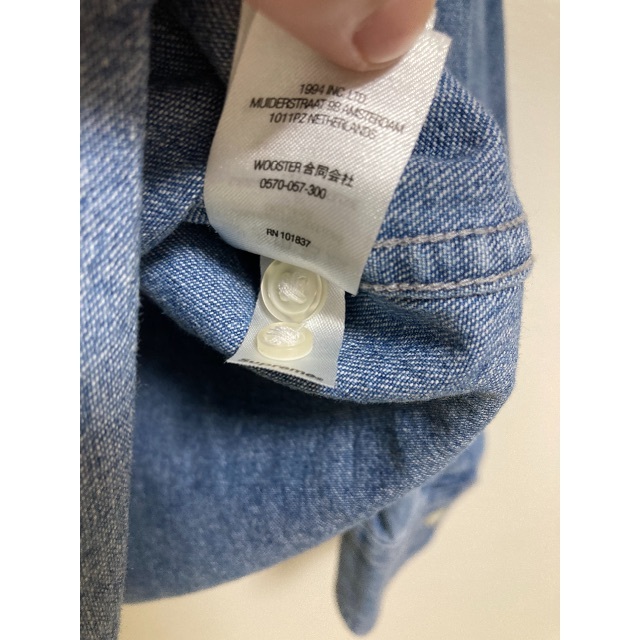 Supreme Small Box Shirt (SS24) Washed Blue Men's - SS24 - US