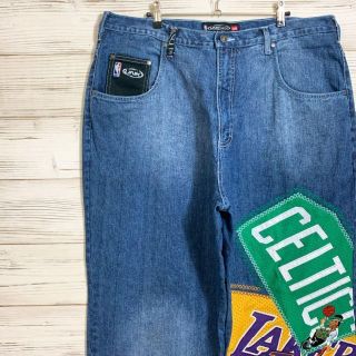 【希少モデル】UNK デニムパンツ NBA ブルズ レイカーズの通販 by