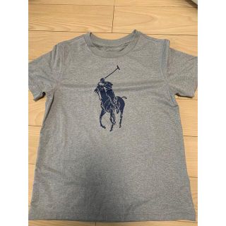 ポロラルフローレン(POLO RALPH LAUREN)のラルフ　グレーxネイビー　ドライフィットT(Tシャツ/カットソー)