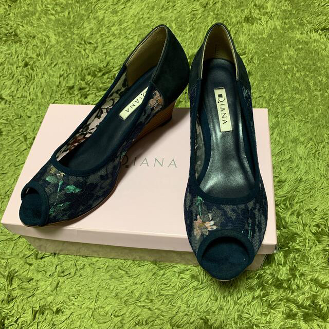 DIANA(ダイアナ)のレースパンプス レディースの靴/シューズ(ハイヒール/パンプス)の商品写真