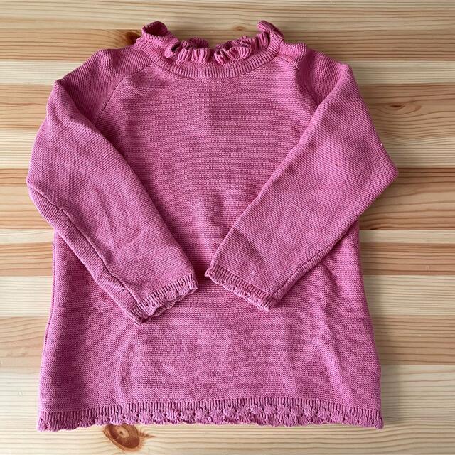 Bonpoint(ボンポワン)の【訳あり】Bonpoint  ニット  3A キッズ/ベビー/マタニティのキッズ服女の子用(90cm~)(ニット)の商品写真