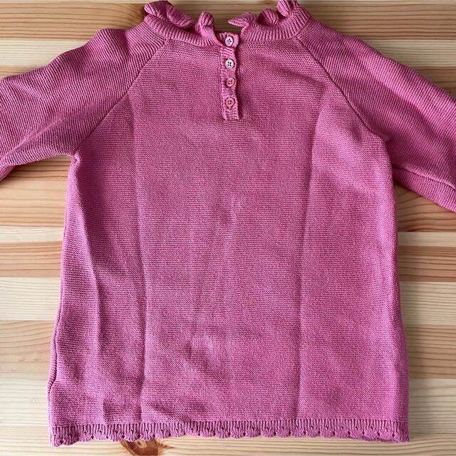 Bonpoint(ボンポワン)の【訳あり】Bonpoint  ニット  3A キッズ/ベビー/マタニティのキッズ服女の子用(90cm~)(ニット)の商品写真