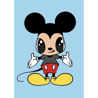 ミッキーマウス(ミッキーマウス)のJavier Calleja ハビア カジェハ Mickey Mouse Now(版画)