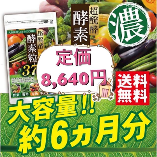 酵素粒 ダイエットサプリ 6ヶ月分 美容 健康 1袋 食品/飲料/酒の健康食品(その他)の商品写真