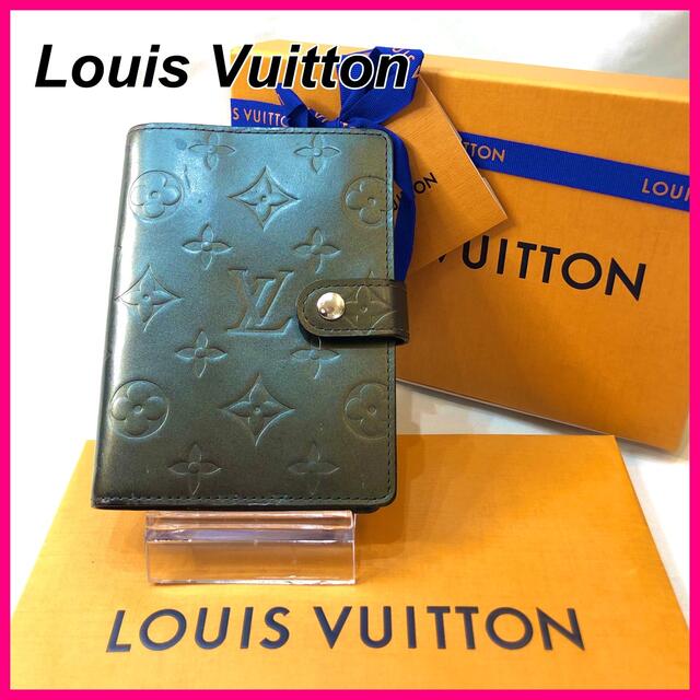 LOUIS VUITTON(ルイヴィトン)のルイヴィトン LV モノグラム 手帳カバー アジェンダPMミニ 6穴 ヴェルニ メンズのファッション小物(手帳)の商品写真