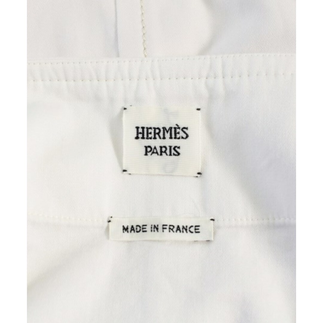 Hermes(エルメス)のHERMES エルメス ひざ丈スカート 36(XS位) オフホワイト 【古着】【中古】 レディースのスカート(ひざ丈スカート)の商品写真