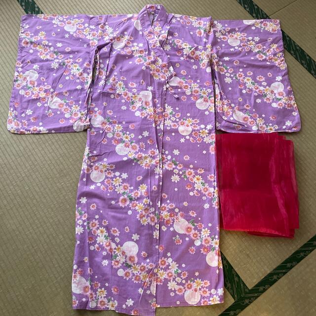 motherways(マザウェイズ)のマザウェイズ　女の子　浴衣　140㎝ キッズ/ベビー/マタニティのキッズ服女の子用(90cm~)(甚平/浴衣)の商品写真