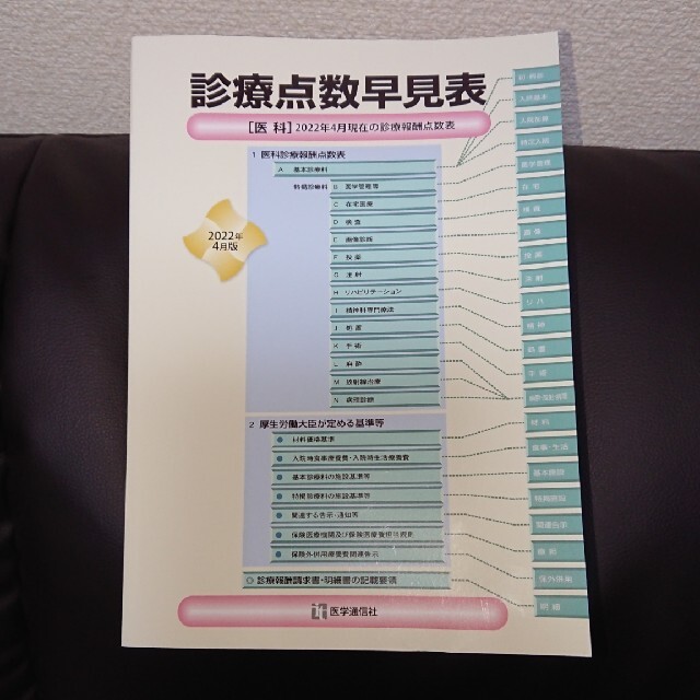 診療点数早見表 ［医科］２０２２年４月現在の診療報酬点数表 ２０２２年４月版 | フリマアプリ ラクマ