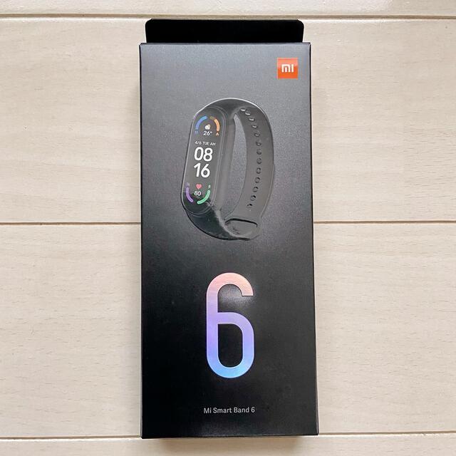 新品 Xiaomi Mi smart band 6 日本語版 スマートウォッチ