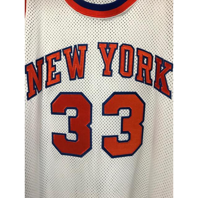 NIKE(ナイキ)のNBA ニューヨークニックス パトリックユーイング オーセンティックユニフォーム スポーツ/アウトドアのスポーツ/アウトドア その他(バスケットボール)の商品写真