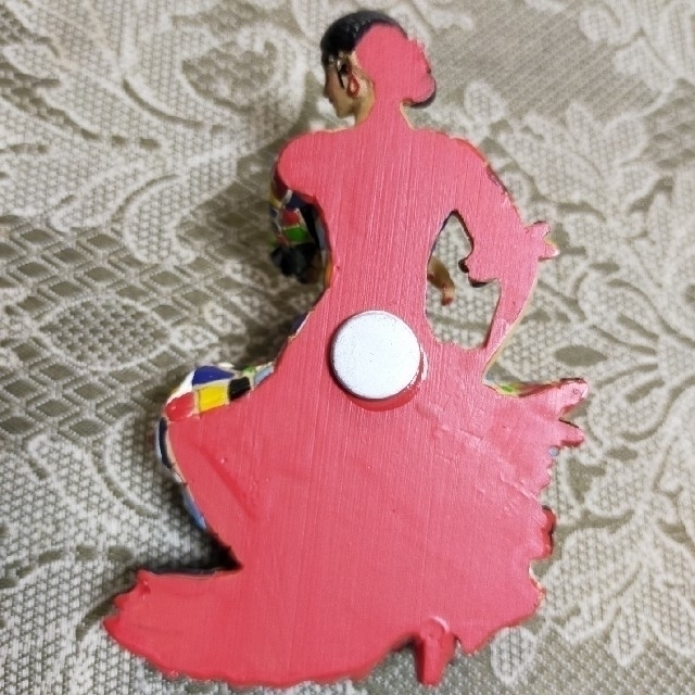 最安 新品 美品 ♡スペイン フラメンコ♡ 立体 マグネット