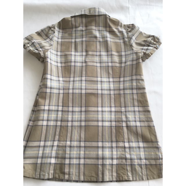 Yorkland(ヨークランド)のブラウス タータンチェック 綿100% レディースのトップス(シャツ/ブラウス(半袖/袖なし))の商品写真