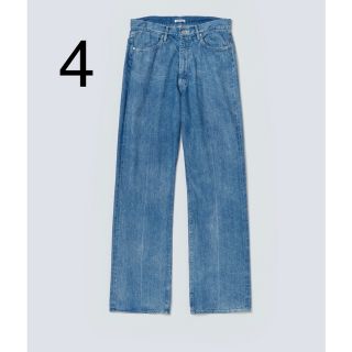 オーラリー(AURALEE)のAURALEE SELVEDGE FADED LIGHT DENIM PANTS(デニム/ジーンズ)