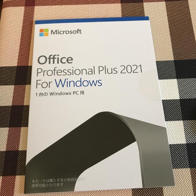 Microsoft Office Professional Plus2021実物