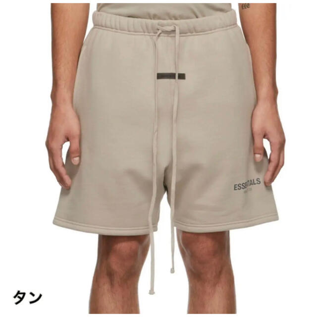 ESSENTIALS FOG エッセンシャルズ ハーフパンツ タンMサイズ