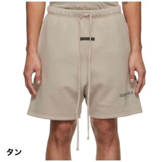 「ESSENTIALS FOG エッセンシャルズ ハーフパンツ タンMサイズ