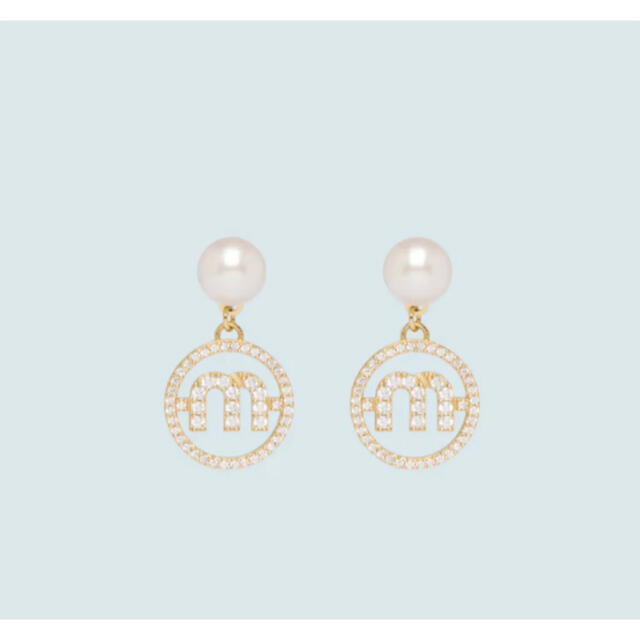 miumiu - 新品未使用 miumiu パールピアスの通販 by みにょ's shop