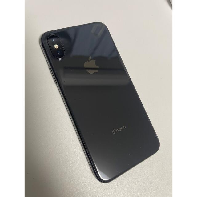 【超美品】傷なし　iPhoneX/10 本体　Black 64GB SIMフリー