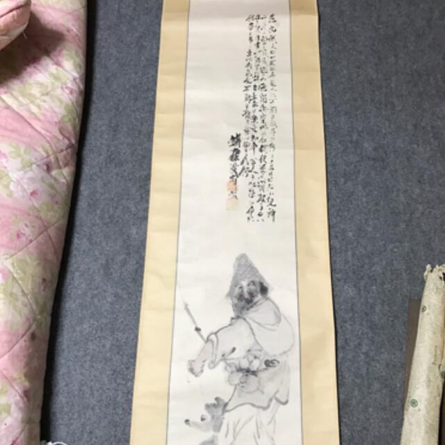 掛け軸　鉄斎 エンタメ/ホビーの美術品/アンティーク(書)の商品写真