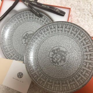 エルメス(Hermes)のデザートプレート2枚セット☆HERMES 新品未使用(食器)