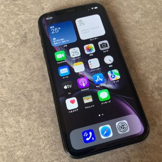 アイフォーン(iPhone)の【美品】iPhone XR 128GB SIMフリー(スマートフォン本体)