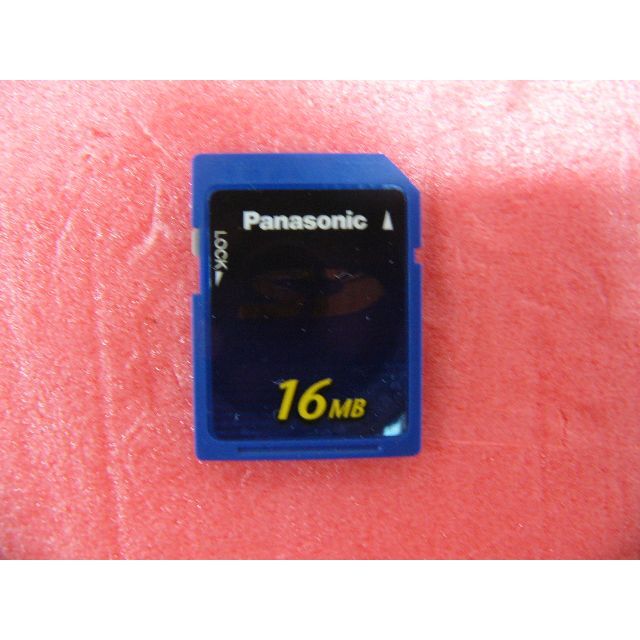 Panasonic(パナソニック)のPanasonic SDカード 16MB スマホ/家電/カメラのカメラ(その他)の商品写真