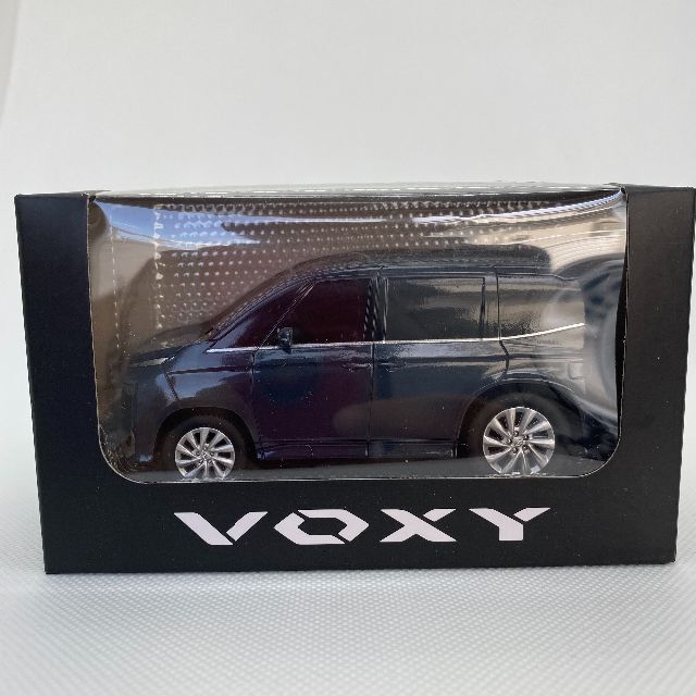 トヨタ - トヨタ VOXY ヴォクシー プルバックカー ミニカー （ネイビー