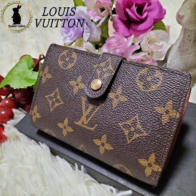 LOUIS VUITTON - ルイヴィトン 折り財布 モノグラム がま口