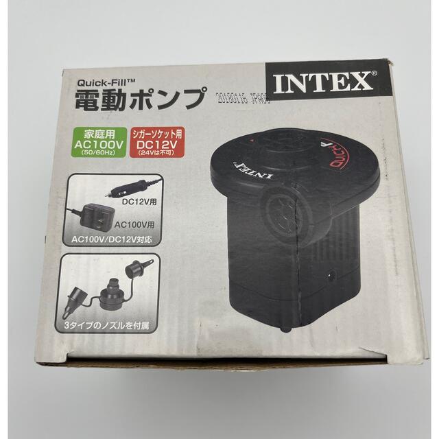 INDEX(インデックス)のINTEX(インテックス) AC DC 電動ポンプ100V  スポーツ/アウトドアのスポーツ/アウトドア その他(マリン/スイミング)の商品写真