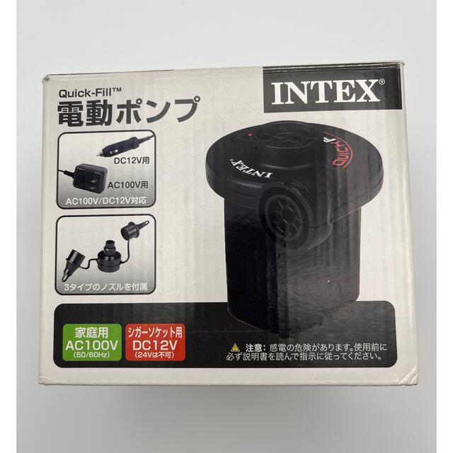INDEX(インデックス)のINTEX(インテックス) AC DC 電動ポンプ100V  スポーツ/アウトドアのスポーツ/アウトドア その他(マリン/スイミング)の商品写真